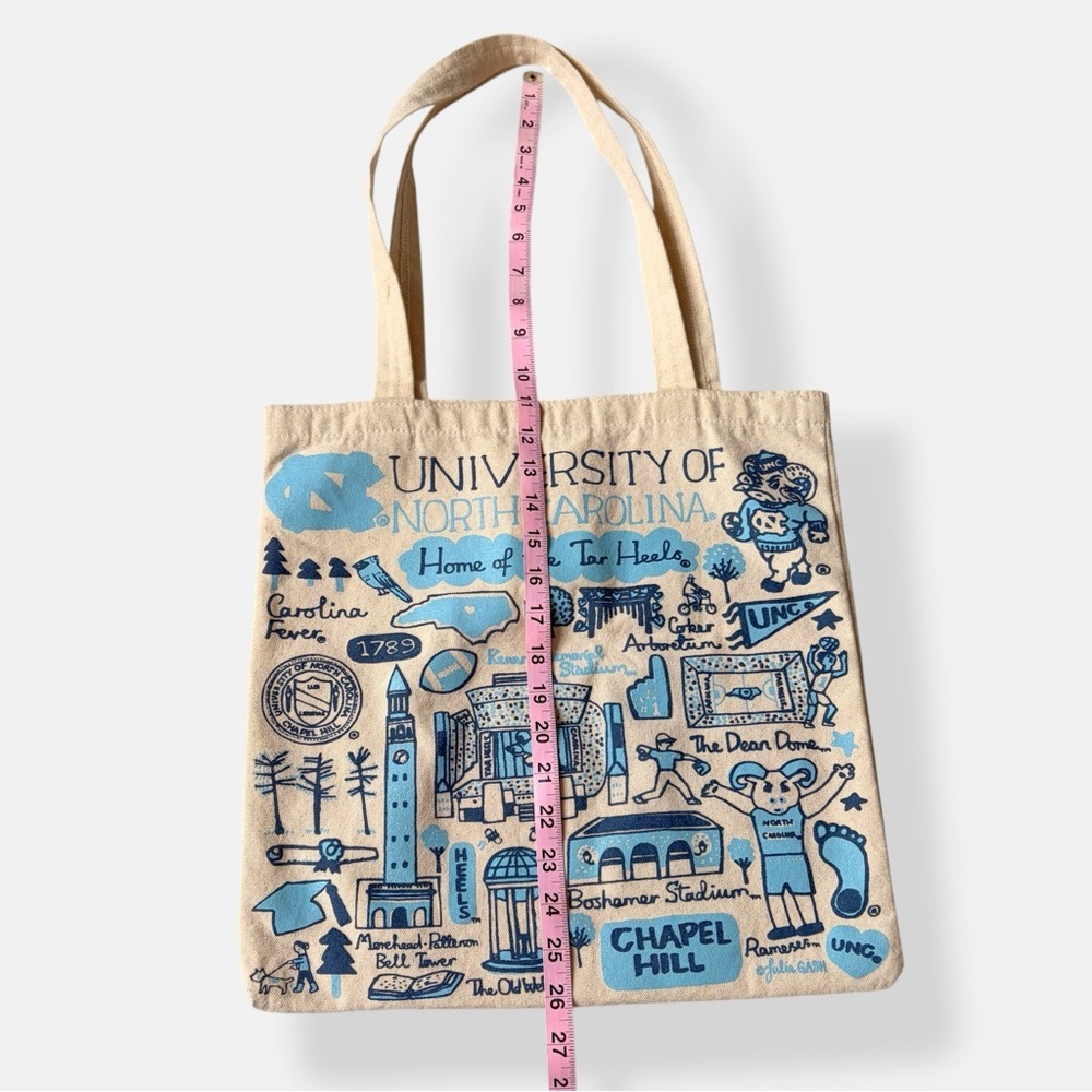UNC Chapel Hill Tote + Waist Fanny Pack Bag Set Collegiate Spirit, Campus Icons - Picture 9 of 15